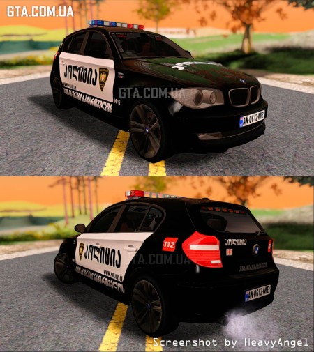 BMW 120i GEO Police 2014